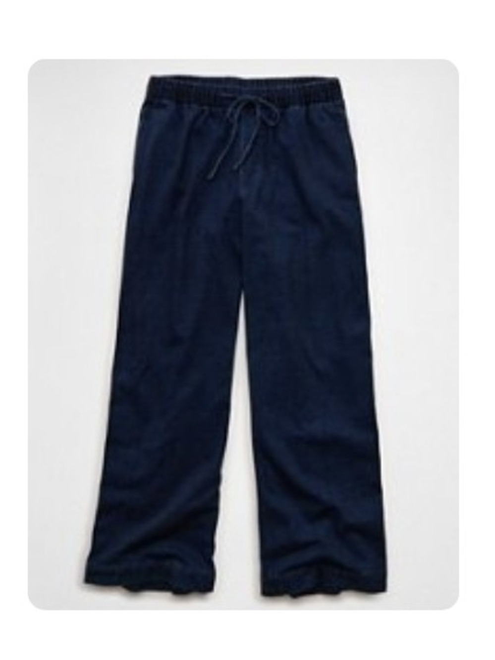 AE Dreamy Drape Ultra Wide-Leg Pull-On Pants - M